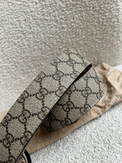 Gucci Interlocking GG Belt Supreme (RRP £360)