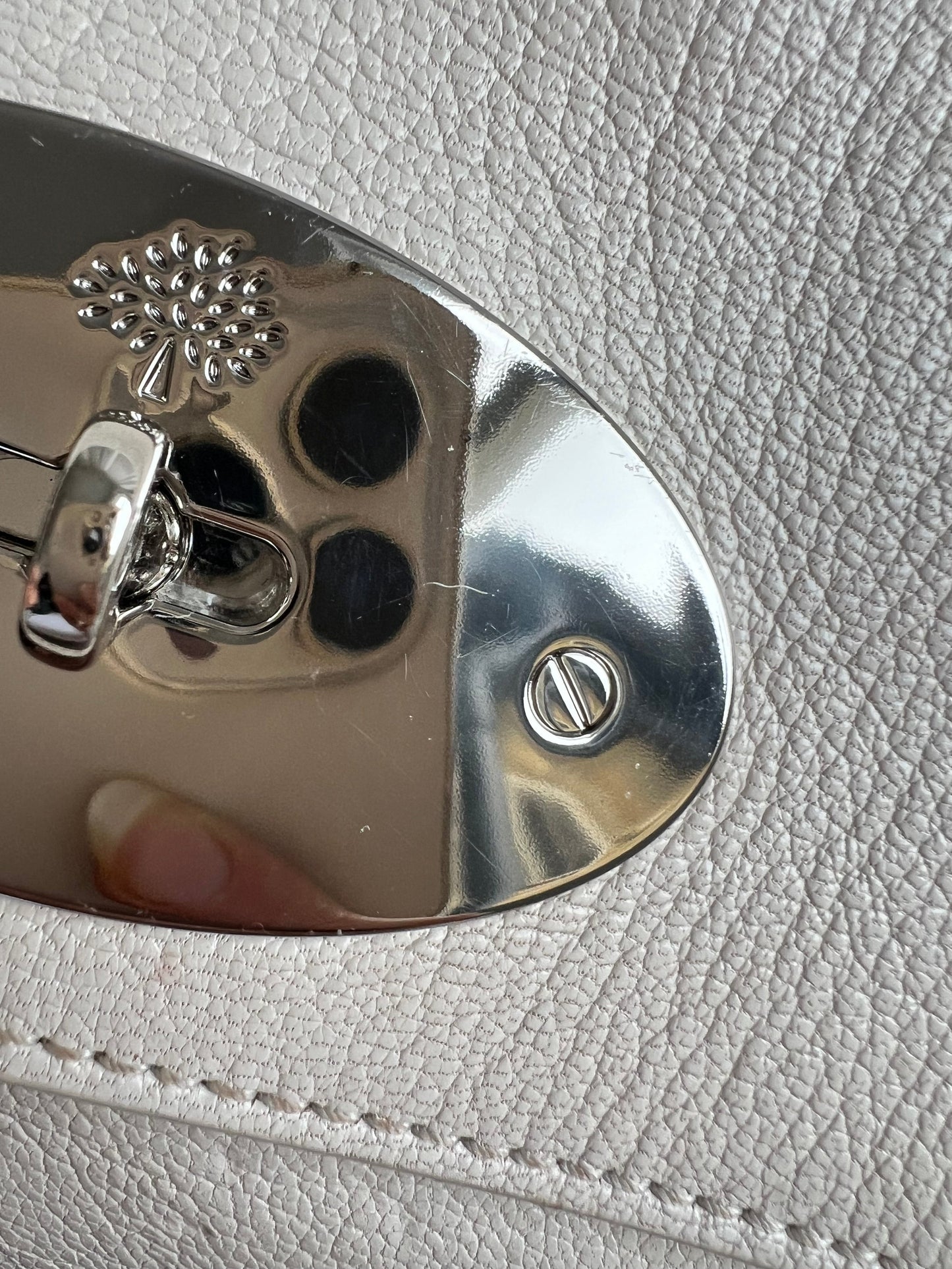 Mulberry Cream Clemmie Clutch (RRP £695)