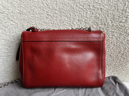 Mulberry Rust Regular Lily with Silver Hardware