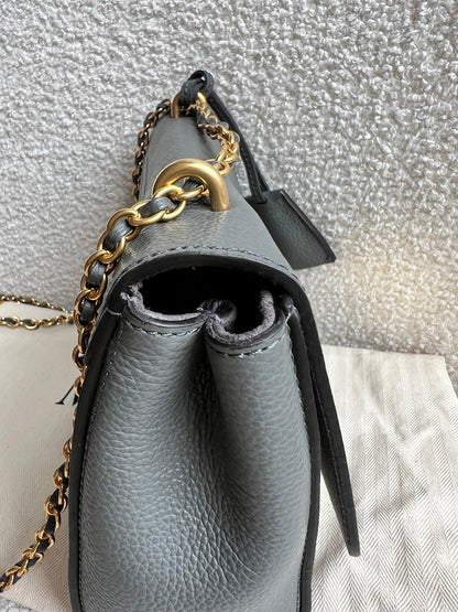 Mulberry Charcoal Grey Regular Lily with Gold Hardware (RRP £995)