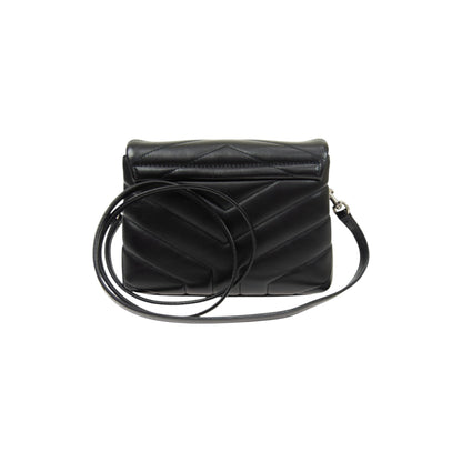 Loulou Toy Strap Bag In Quilted "Y" Leather