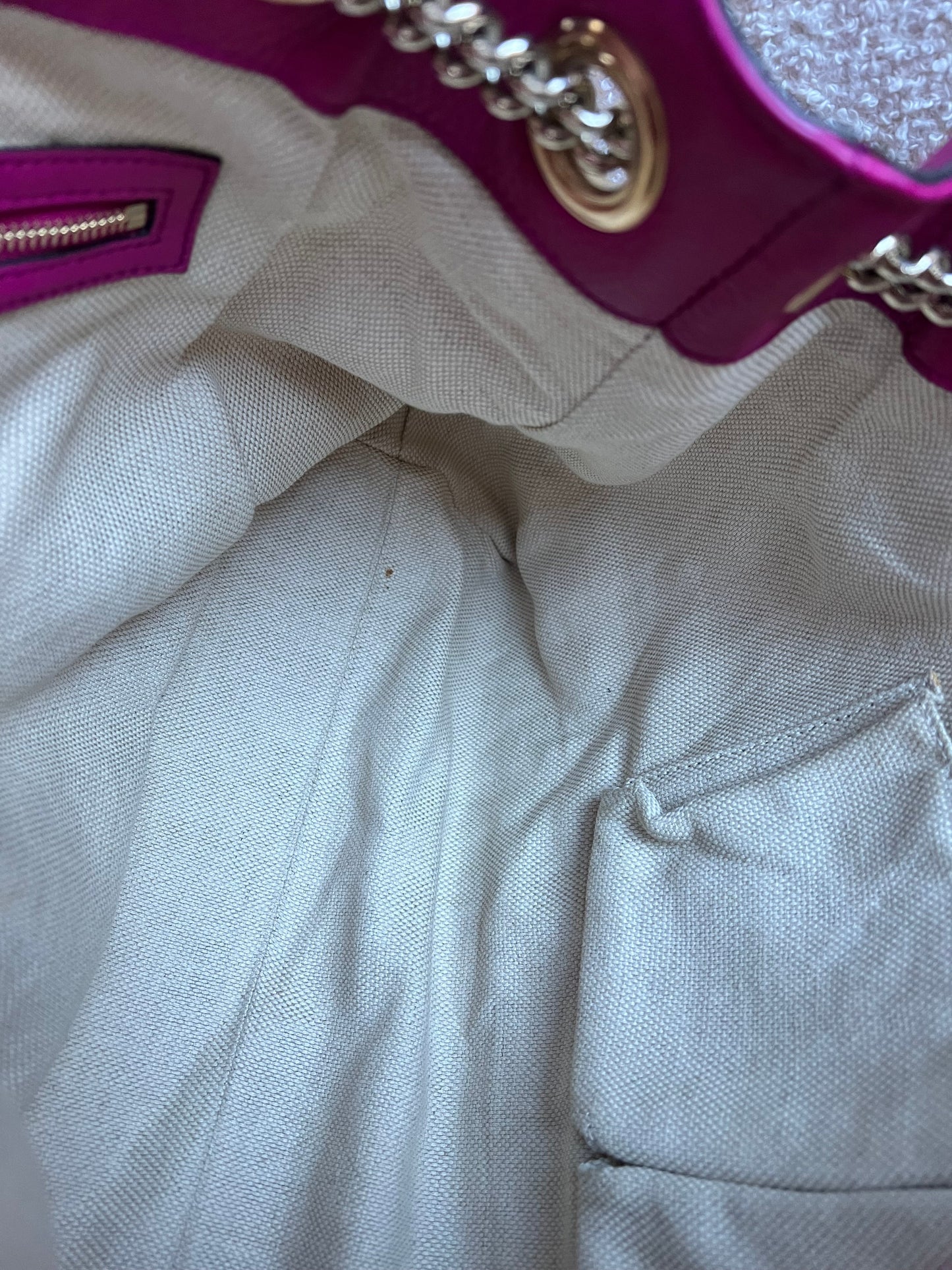 Gucci Pink Soho Chain Tote (RRP £1350)