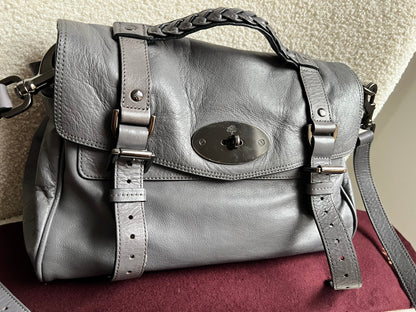 Mulberry Foggy Grey Regular Alexa (RRP £1100)