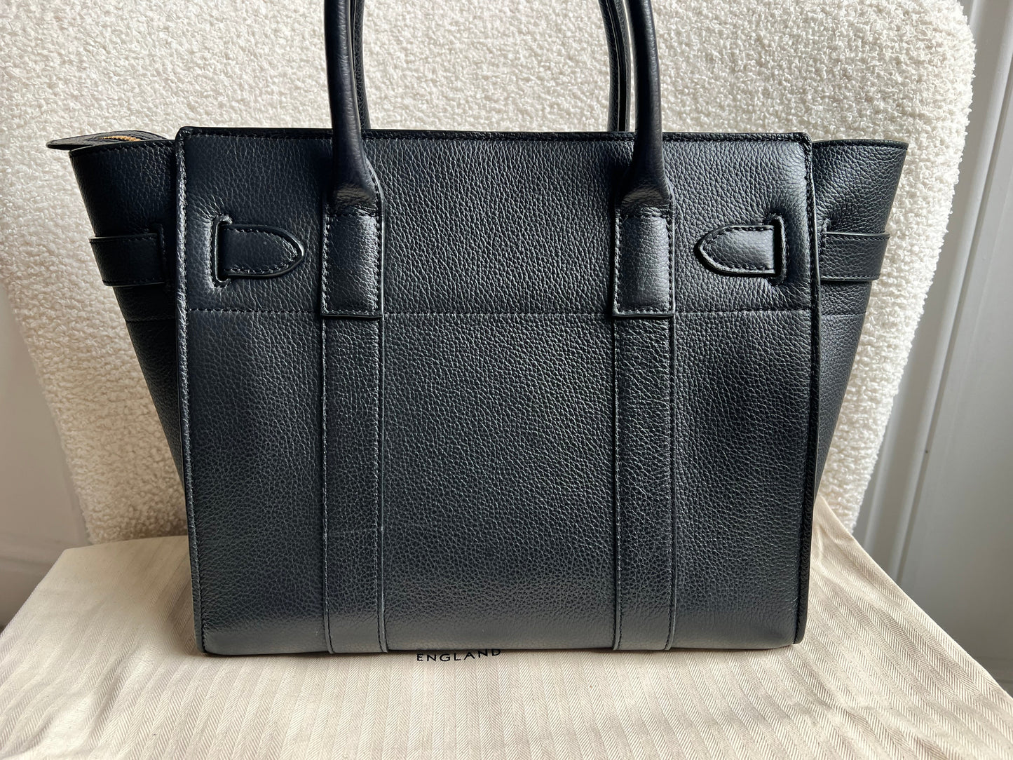 Mulberry Black Small Zipped Bayswater (RRP £1,245)