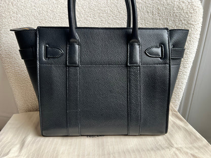 Mulberry Black Small Zipped Bayswater (RRP £1,245)