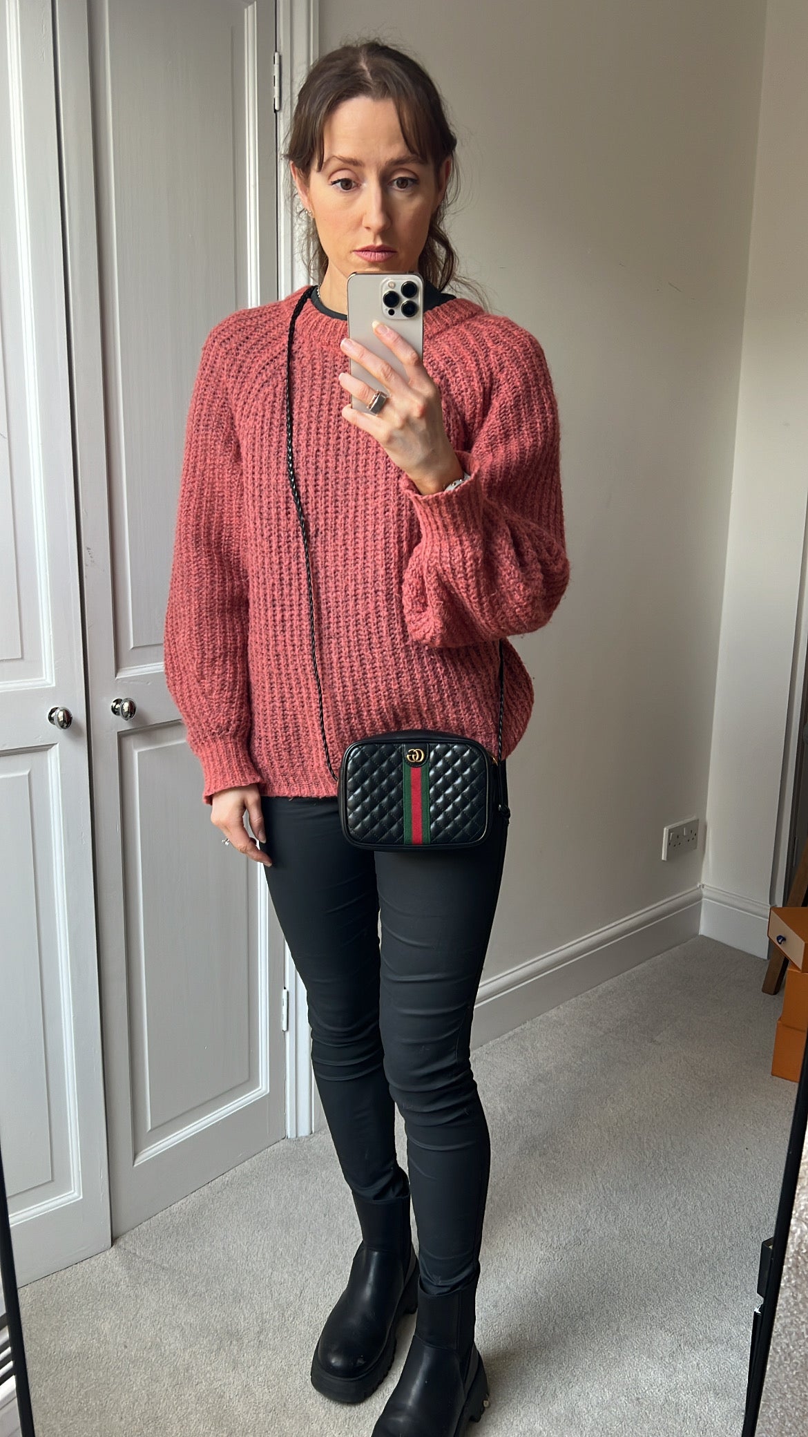 Gucci Mini Black Trapuntata Camera Bag