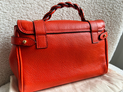 Mulberry Orange Mini Alexa (RRP £995)