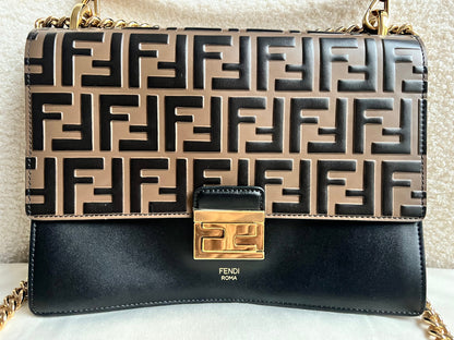 Fendi Medium Kan U Zucca Monogram