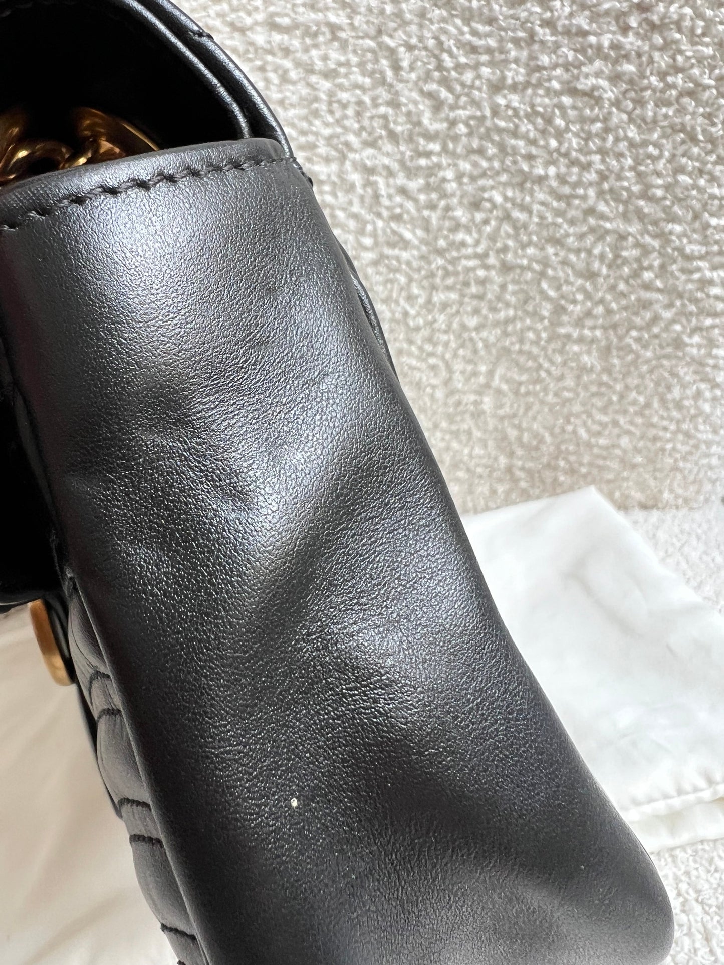 Gucci GG Black Marmont Small Shoulder Bag (RRP £2070)