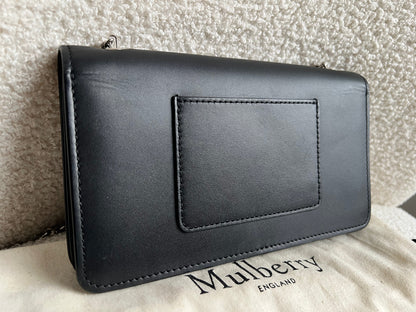 Mulberry Black Bayswater Clutch (RRP £495)