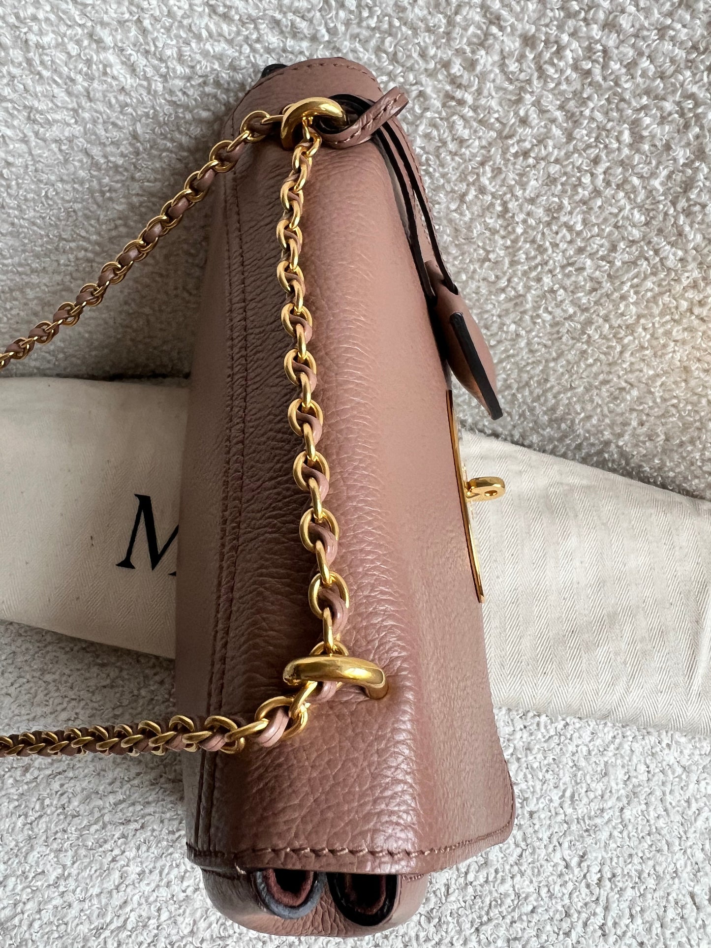 Mulberry Dark Blush Regular Lily with Gold Hardware (RRP £995)