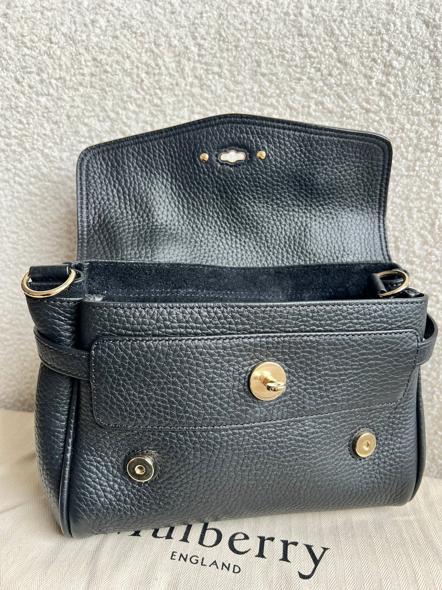 Mulberry Black Mini Alexa (RRP £995)