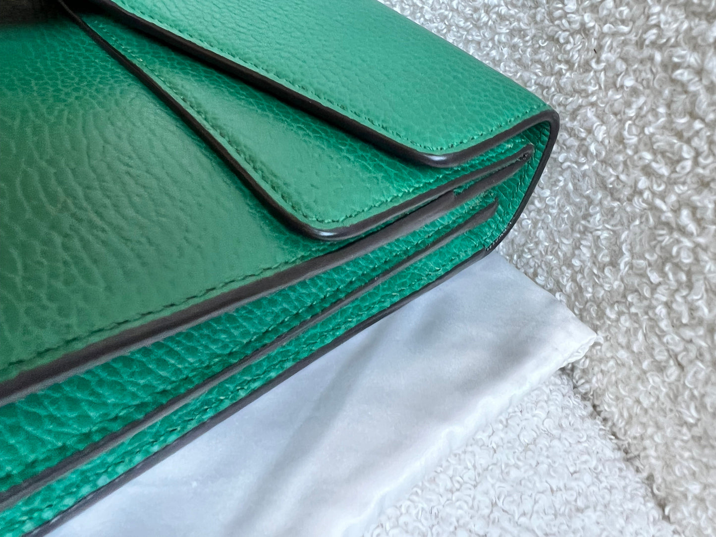 Gucci Dionysus GG Green Small Shoulder Bag (RRP £2,670)
