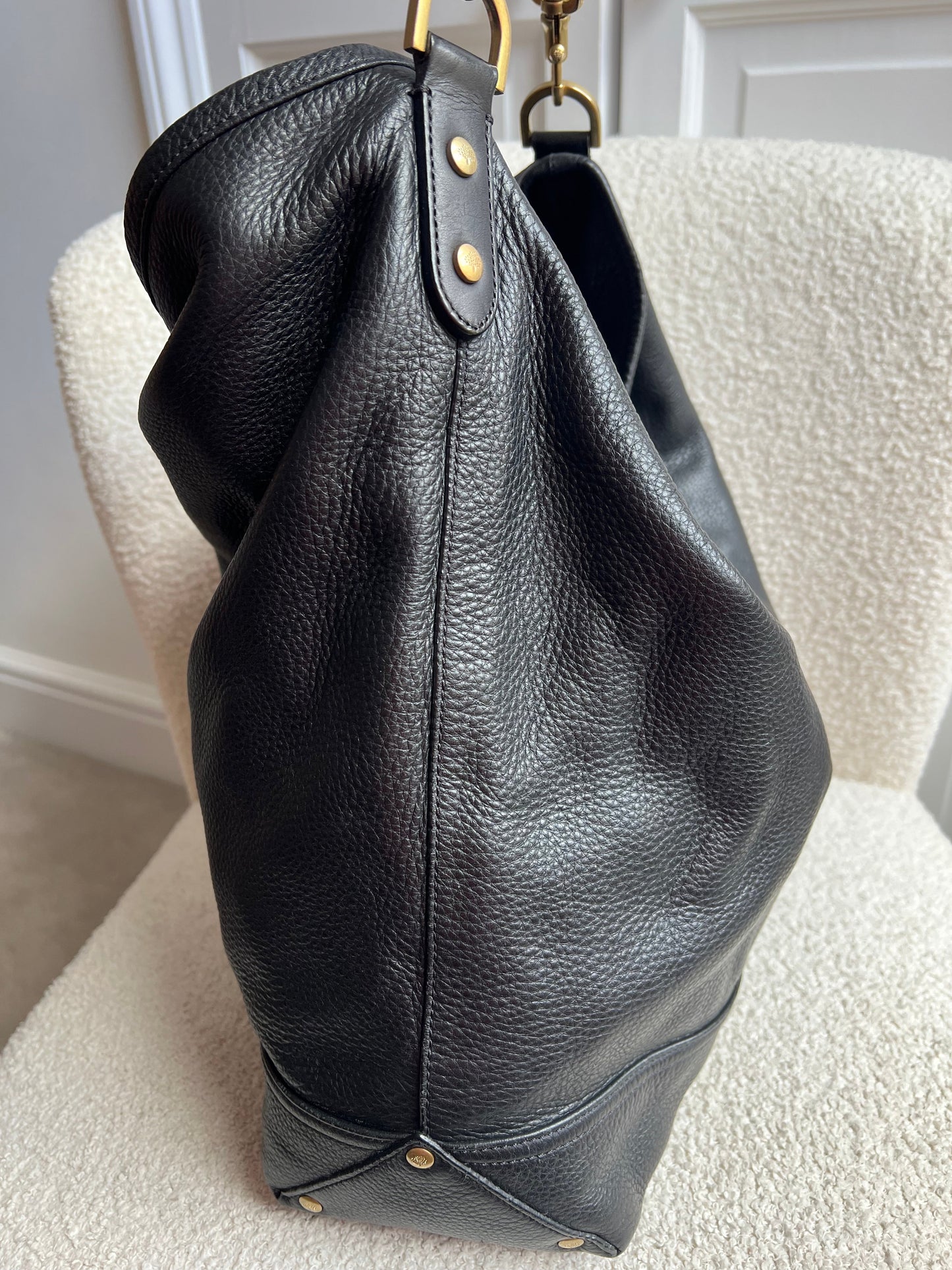Mulberry Black Effie Hobo (£750)