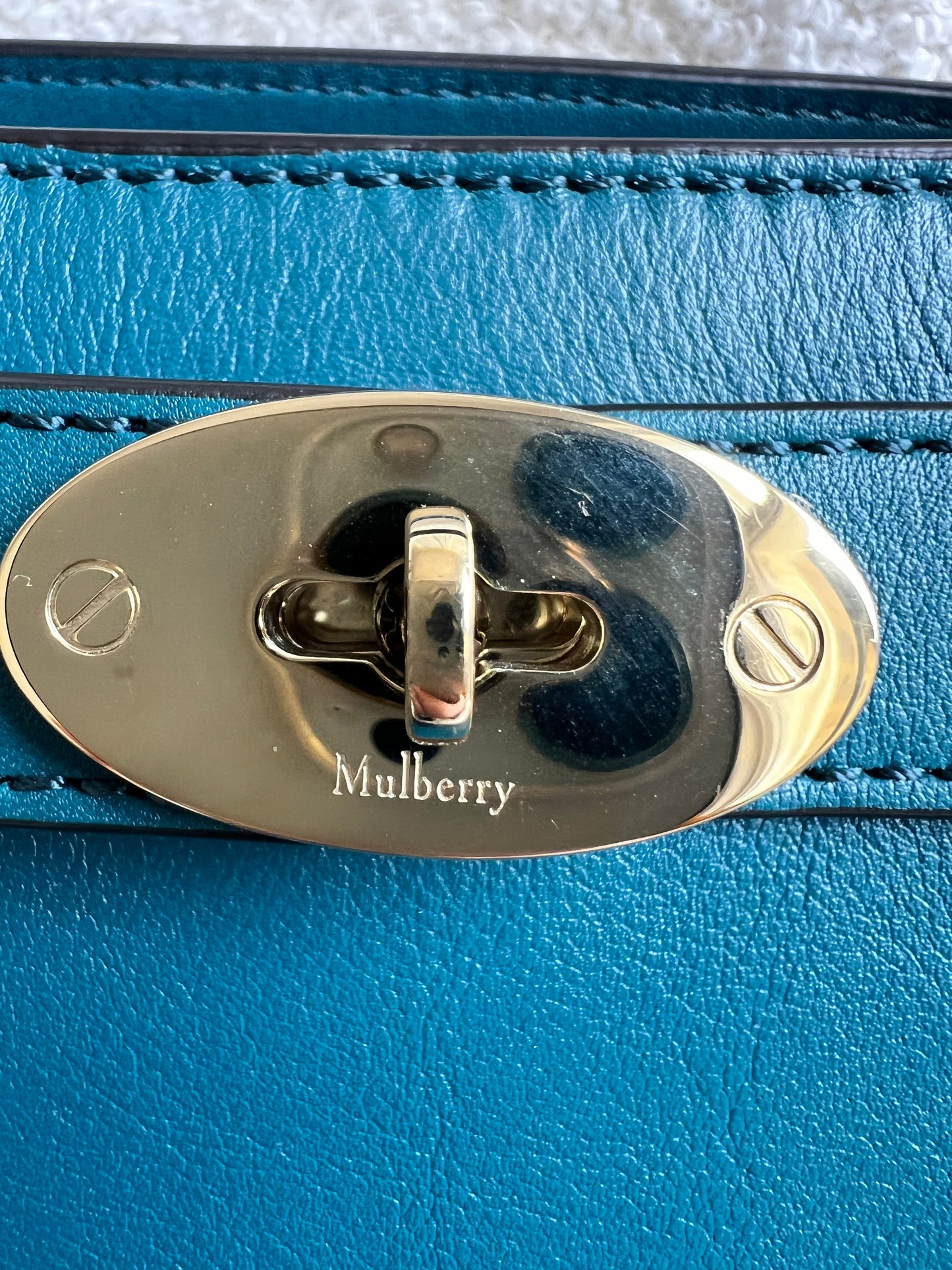 Mulberry Titanium Blue Small Islington (RRP £995)