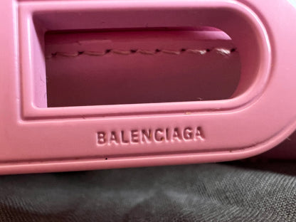 Balenciaga Pink Hourglass Wallet on Chain (RRP £1190)