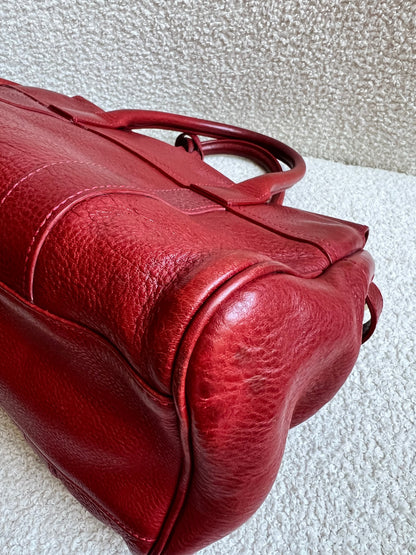 Mulberry Poppy Red Bayswater Satchel (RRP £995)