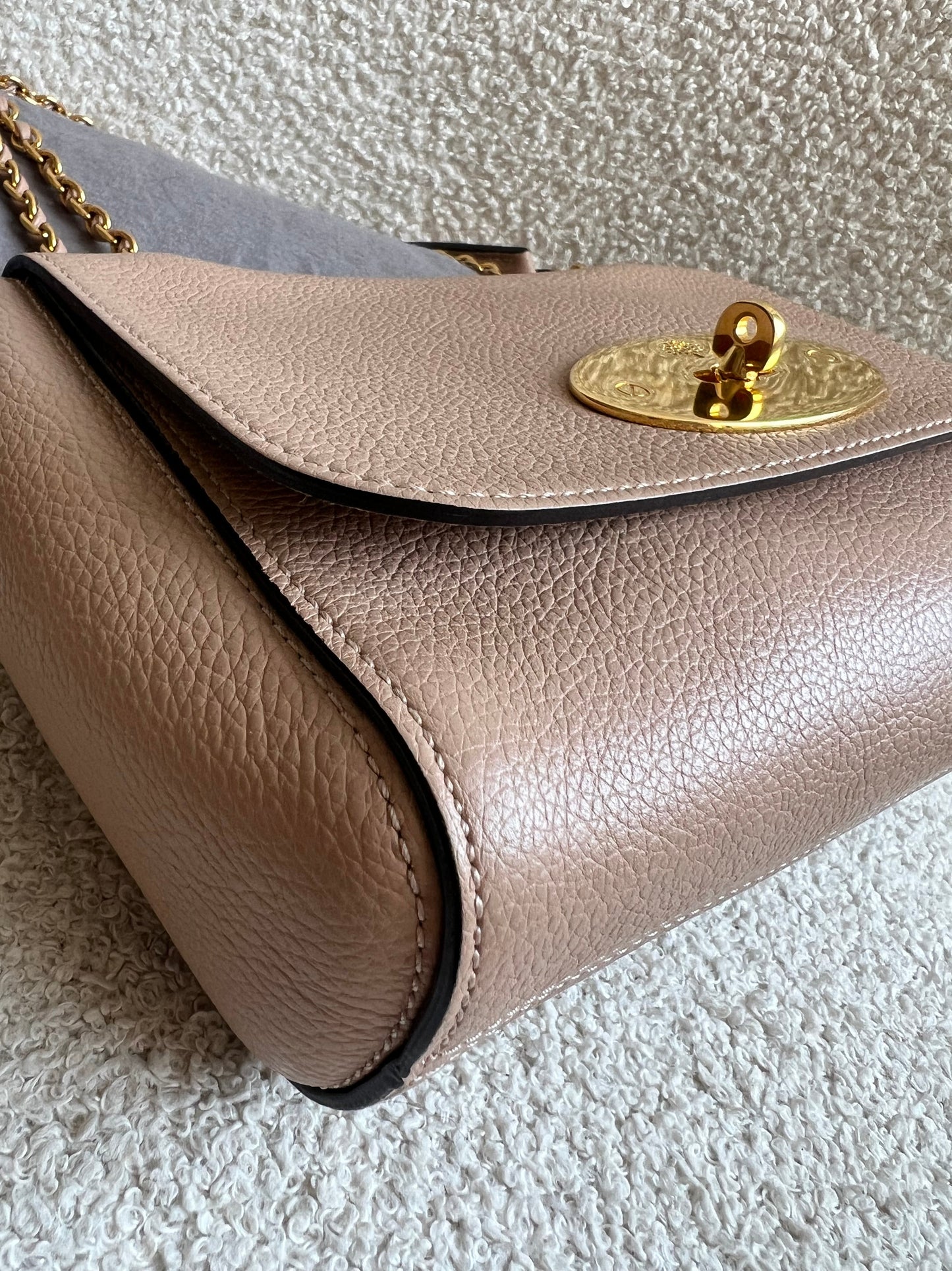 Mulberry Rosewater Regular Lily with Gold Hardware (RRP £995)