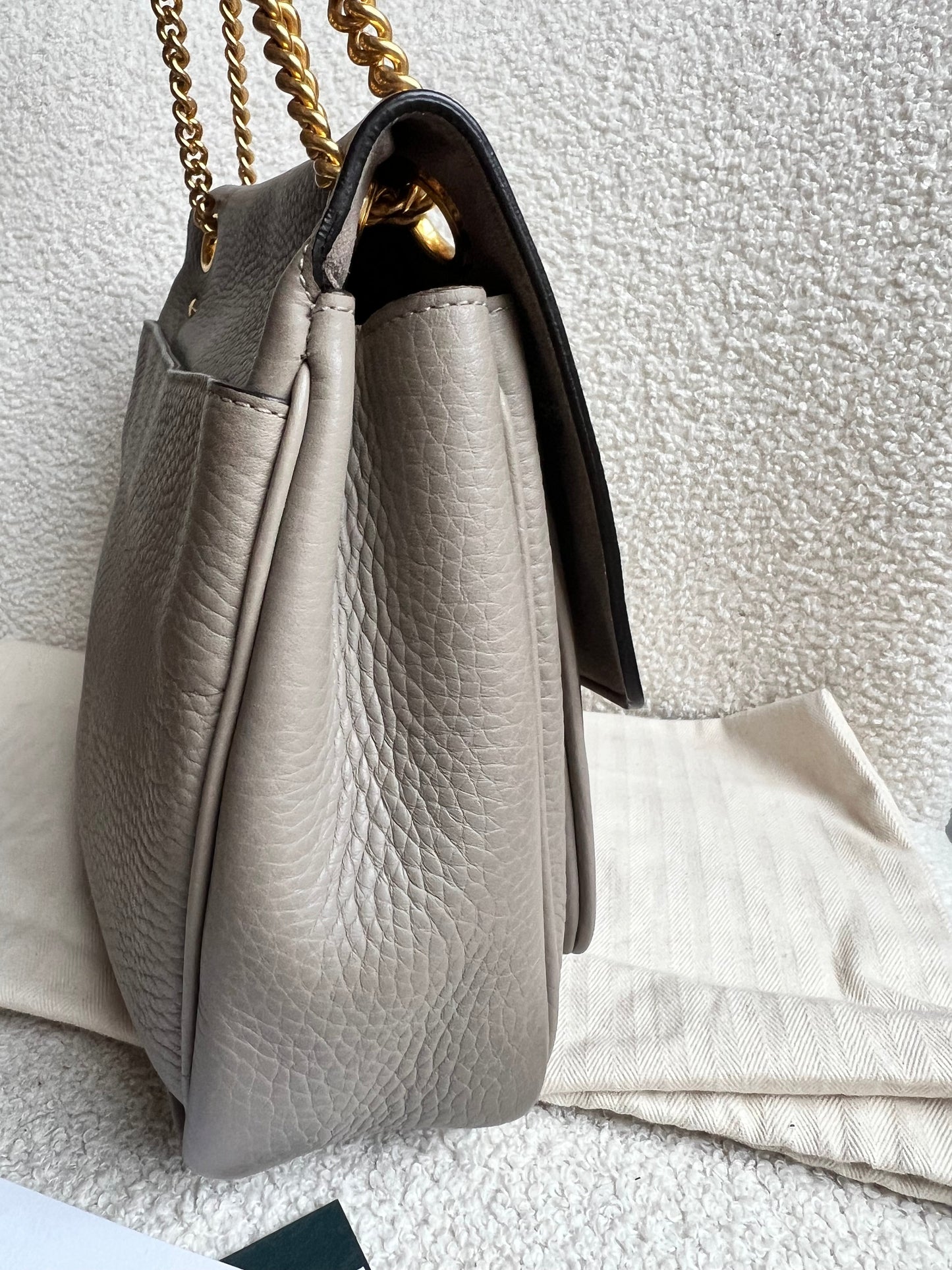 Mulberry Solid Grey Darley Shoulder Bag (RRP £1095)