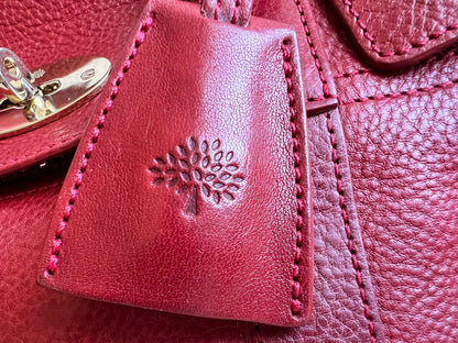 Mulberry Poppy Red Bayswater Satchel (RRP £995)