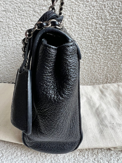 Mulberry Black Regular Lily with Silver Hardware (RRP £995)