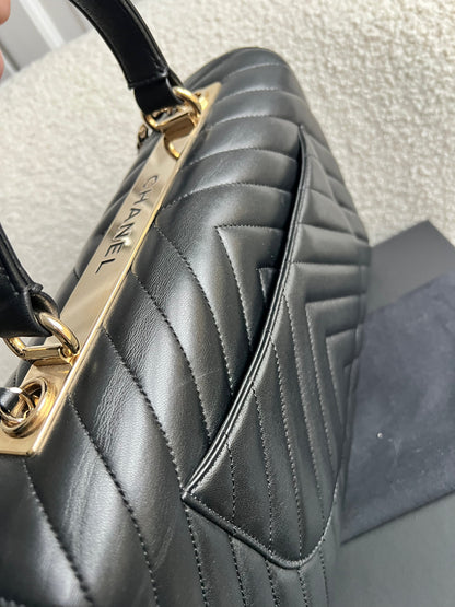 Chanel Black Medium Trendy CC Flap Bag