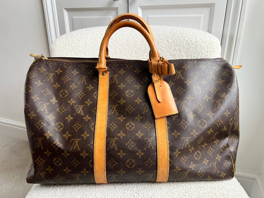 Louis Vuitton Keepall 50 Monogram Vintage