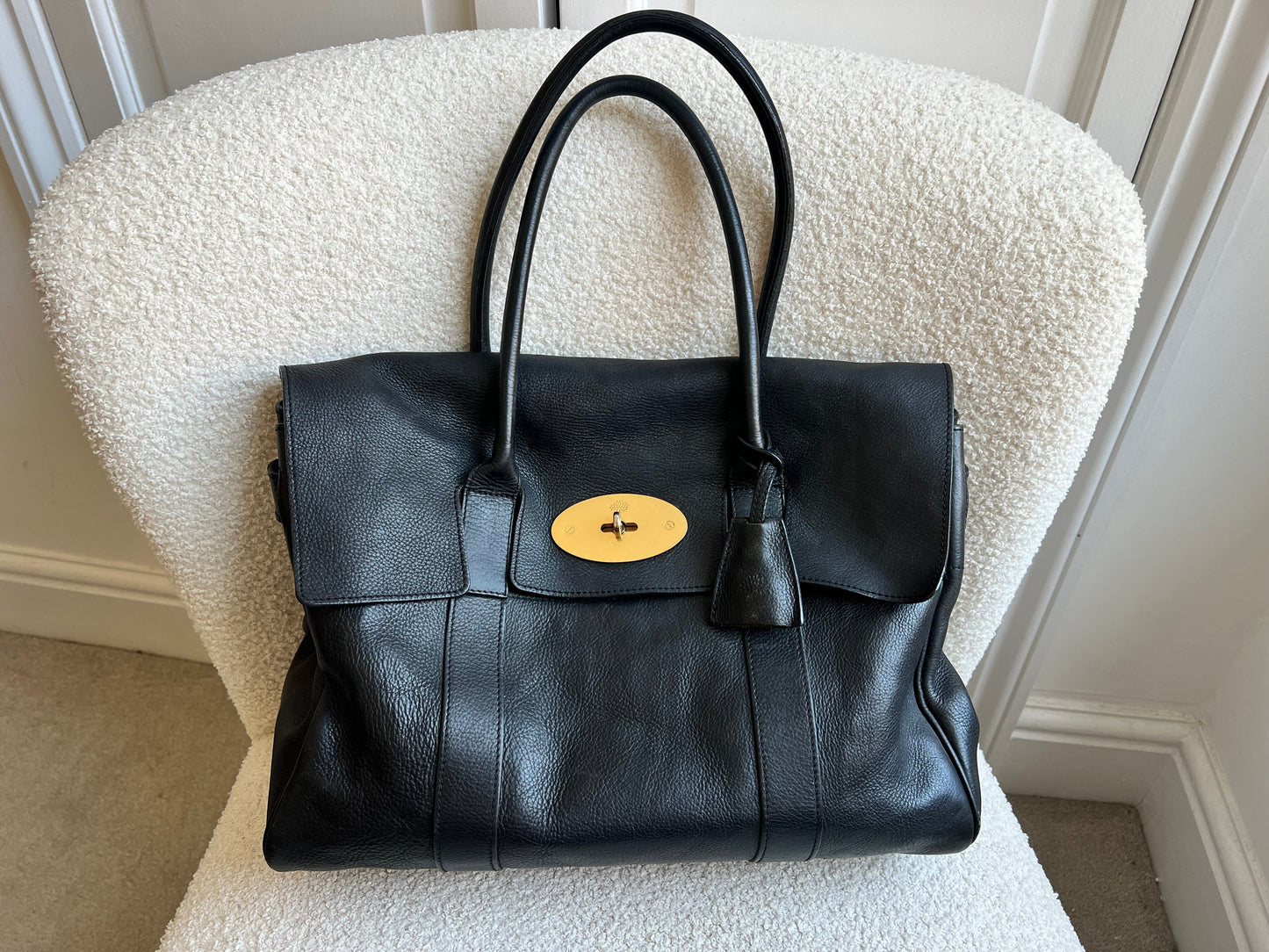 Mulberry Black Bayswater