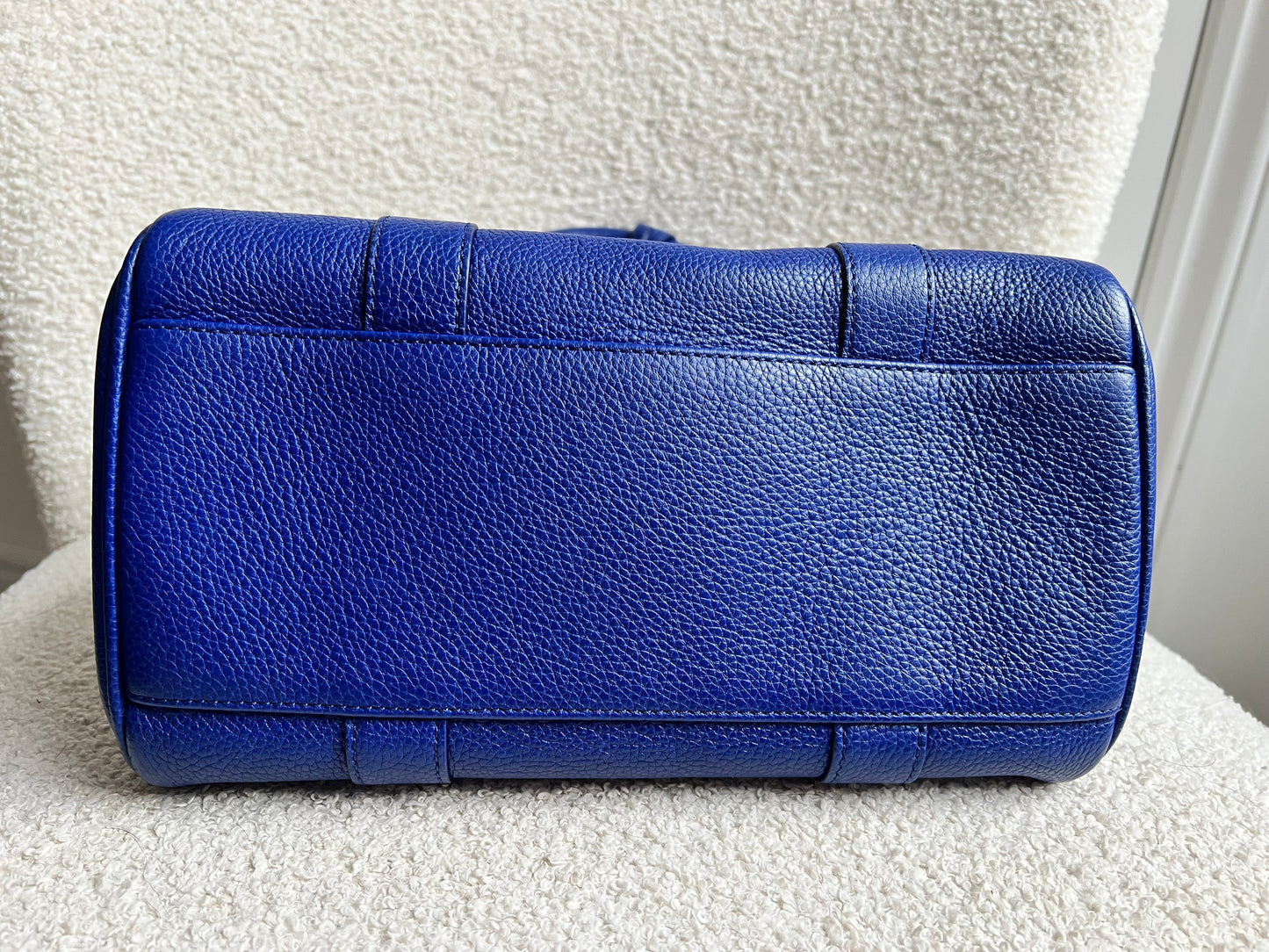 Mulberry Neon Blue Bayswater Satchel (RRP £995)