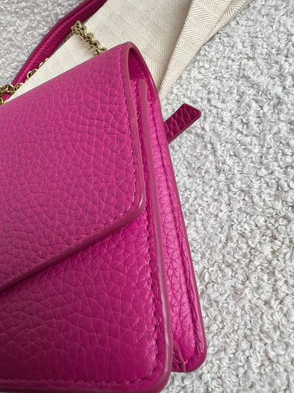 Mulberry Pink Small Darley Shoulder Bag (RRP £695)