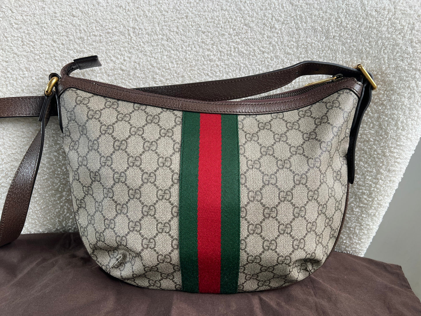 Gucci GG Supreme Ophidia Small Shoulder Bag (RRP £1190)