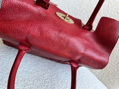 Mulberry Poppy Red Bayswater Satchel (RRP £995)