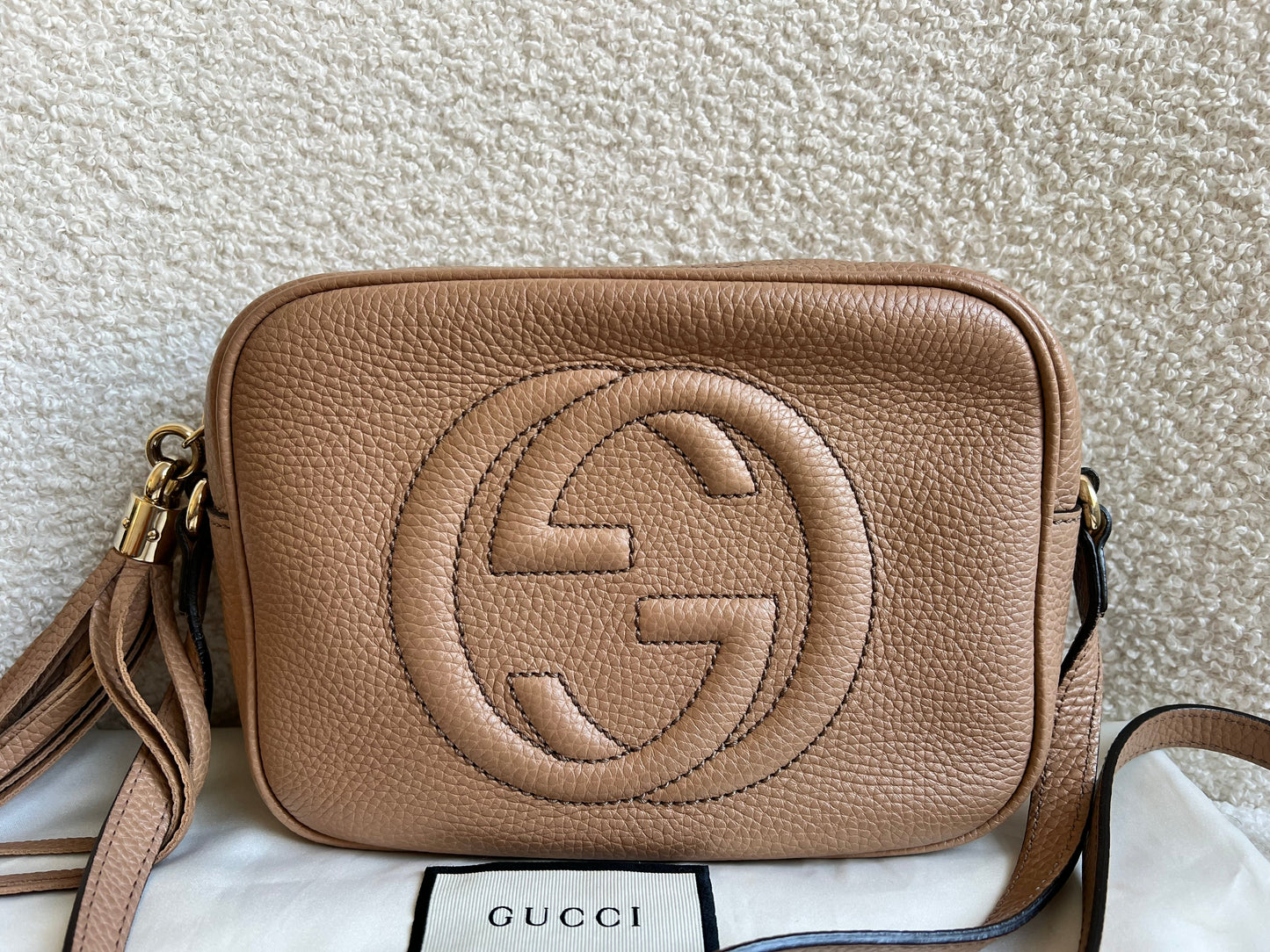 Gucci Rose Beige Soho Disco (RRP £1050)