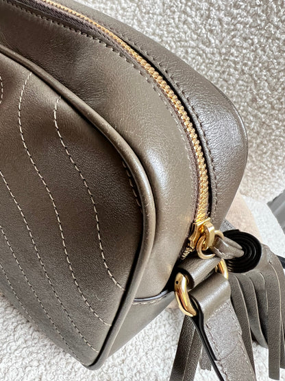 Gucci Khaki Small Blondie Shoulder Bag (RRP £1380)