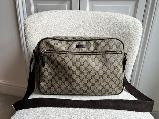 Gucci GG Supreme Canvas Shoulder Bag