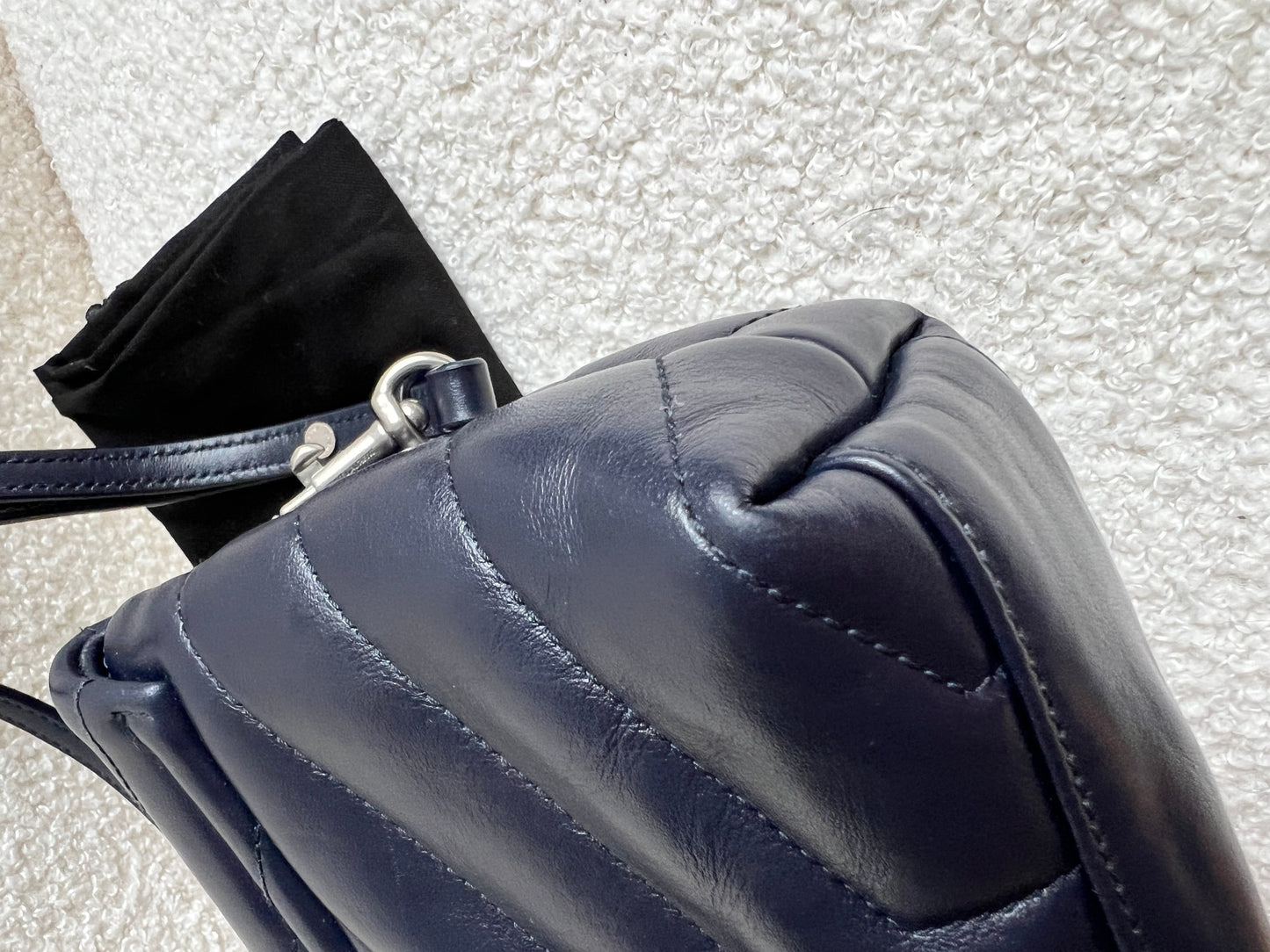Yves Saint Laurent (YSL) Navy Blue Toy Lou Lou (RRP £1350)