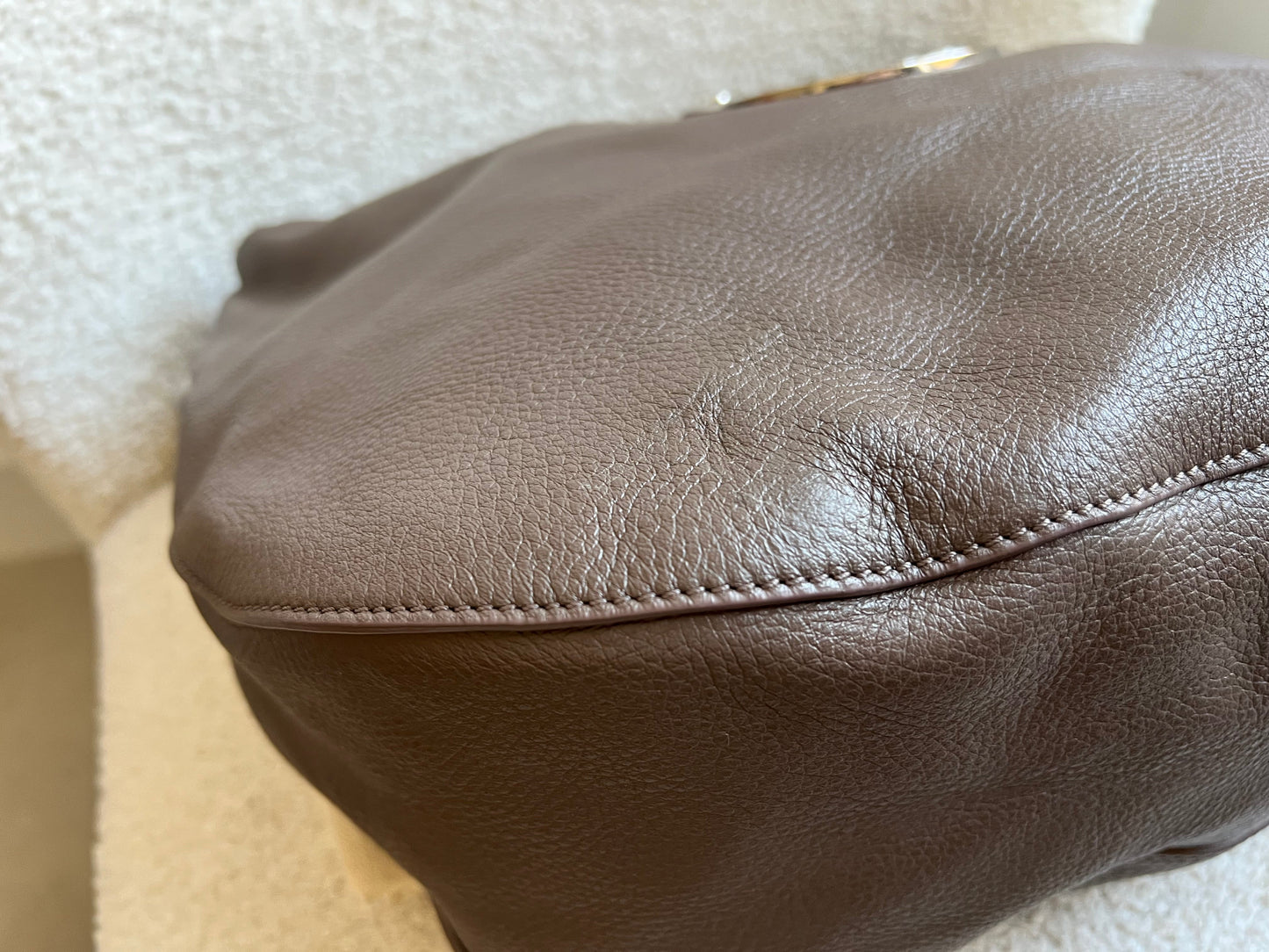 Mulberry Taupe Daria Hobo (RRP £795)