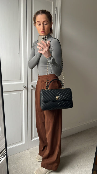 Chanel Black Medium Trendy CC Flap Bag