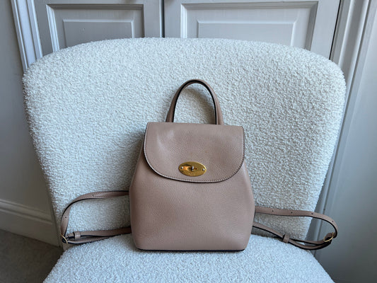 Mulberry Rosewater Mini Bayswater Backpack (RRP £695)