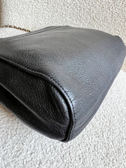 Mulberry Black Medium Lily with Silver Hardware (RRP £1095)