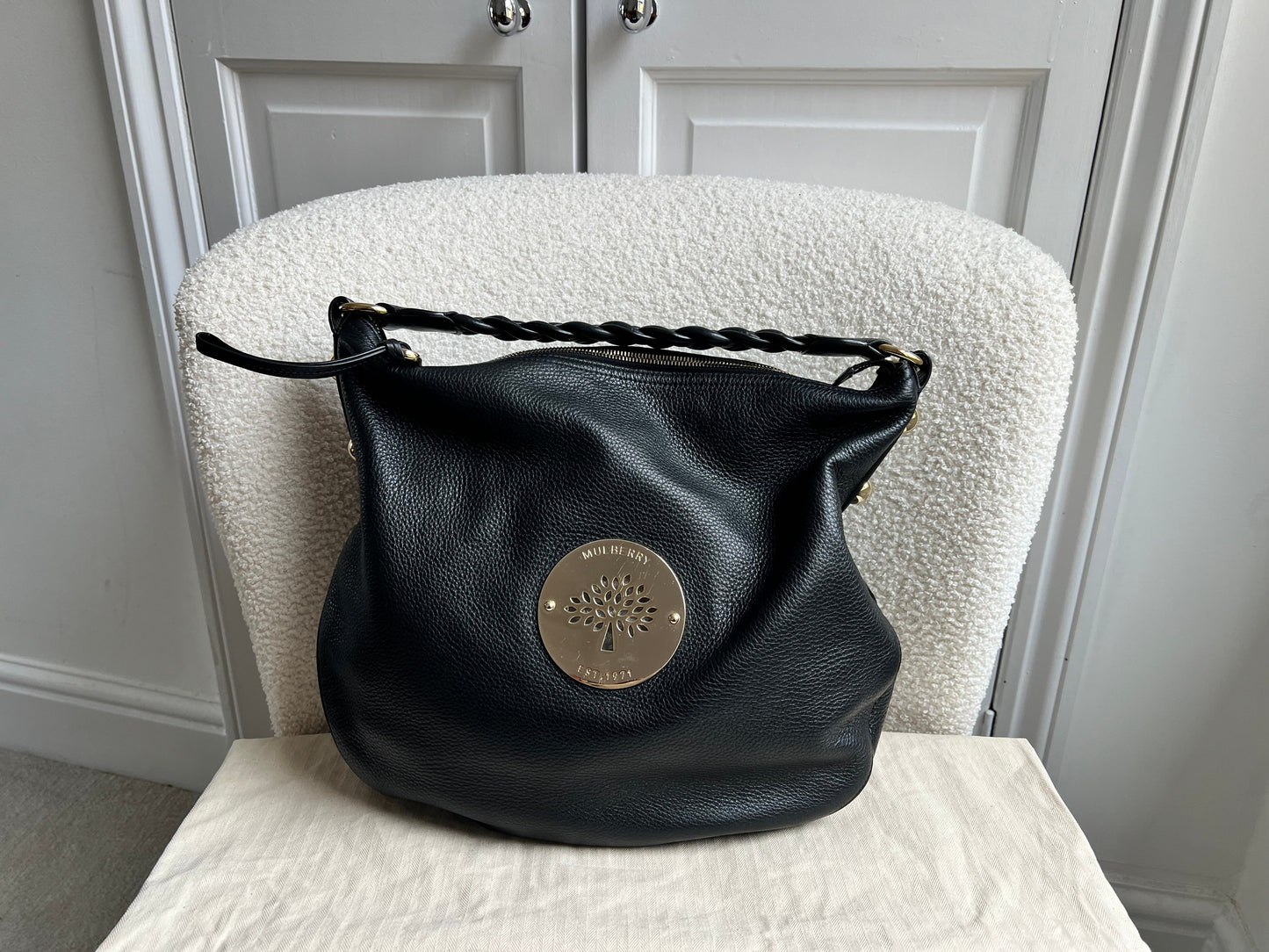Mulberry Black Daria Hobo (RRP £795)