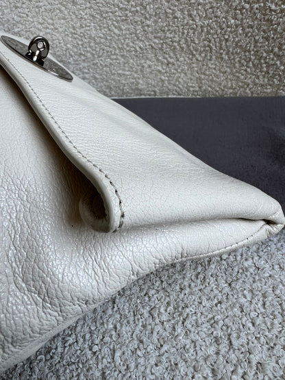Mulberry Marshmallow Clemmie Clutch (RRP £695)
