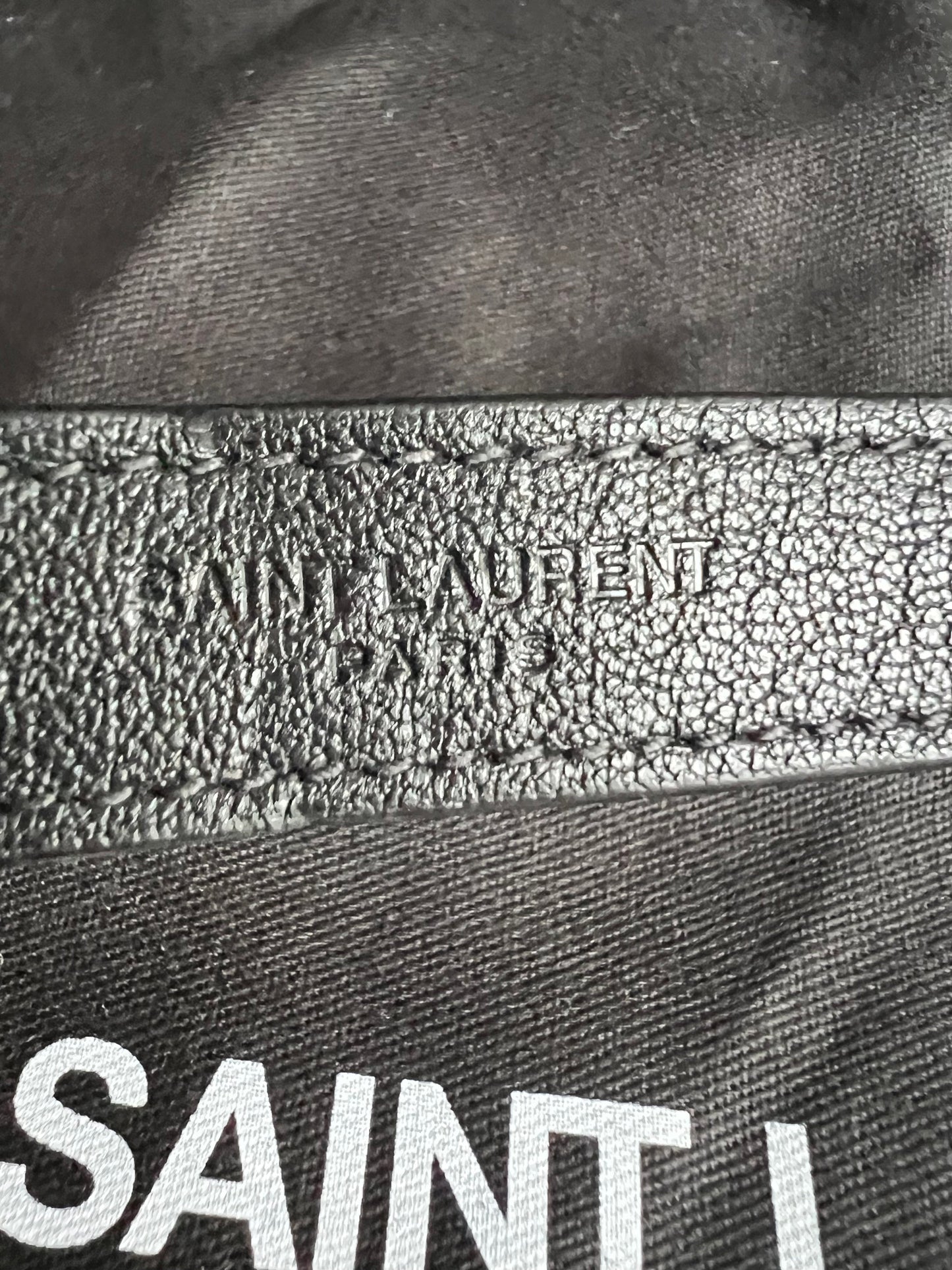 Yves Saint Laurent (YSL) Black Medium College (£2040)