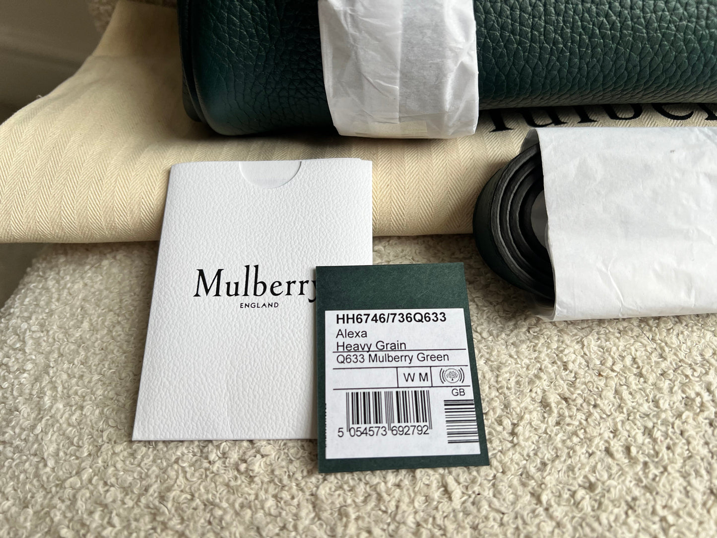 Mulberry Green Regular Alexa (RRP £1195)