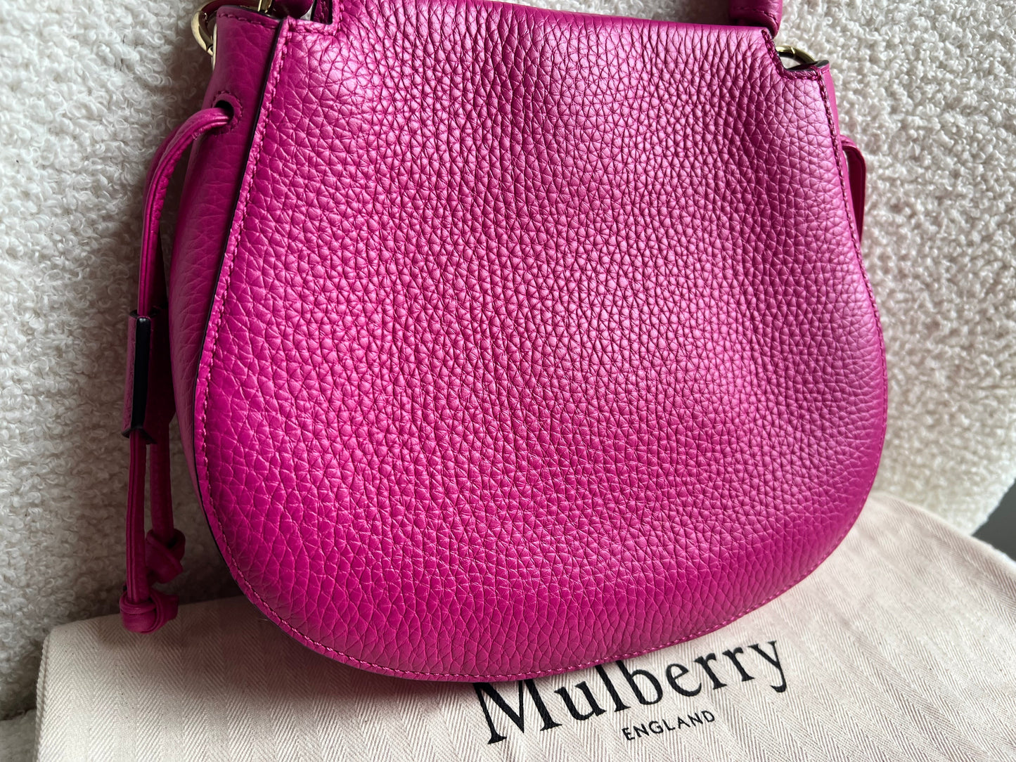 Mulberry Pink Mini Iris Hobo (RRP £1,195)