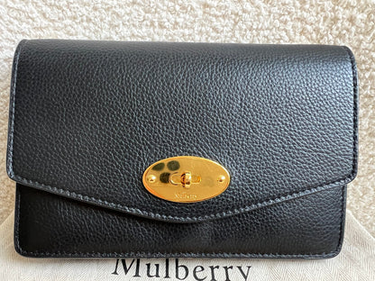 Mulberry Black Small Darley Cross Body Bag (RRP £650)