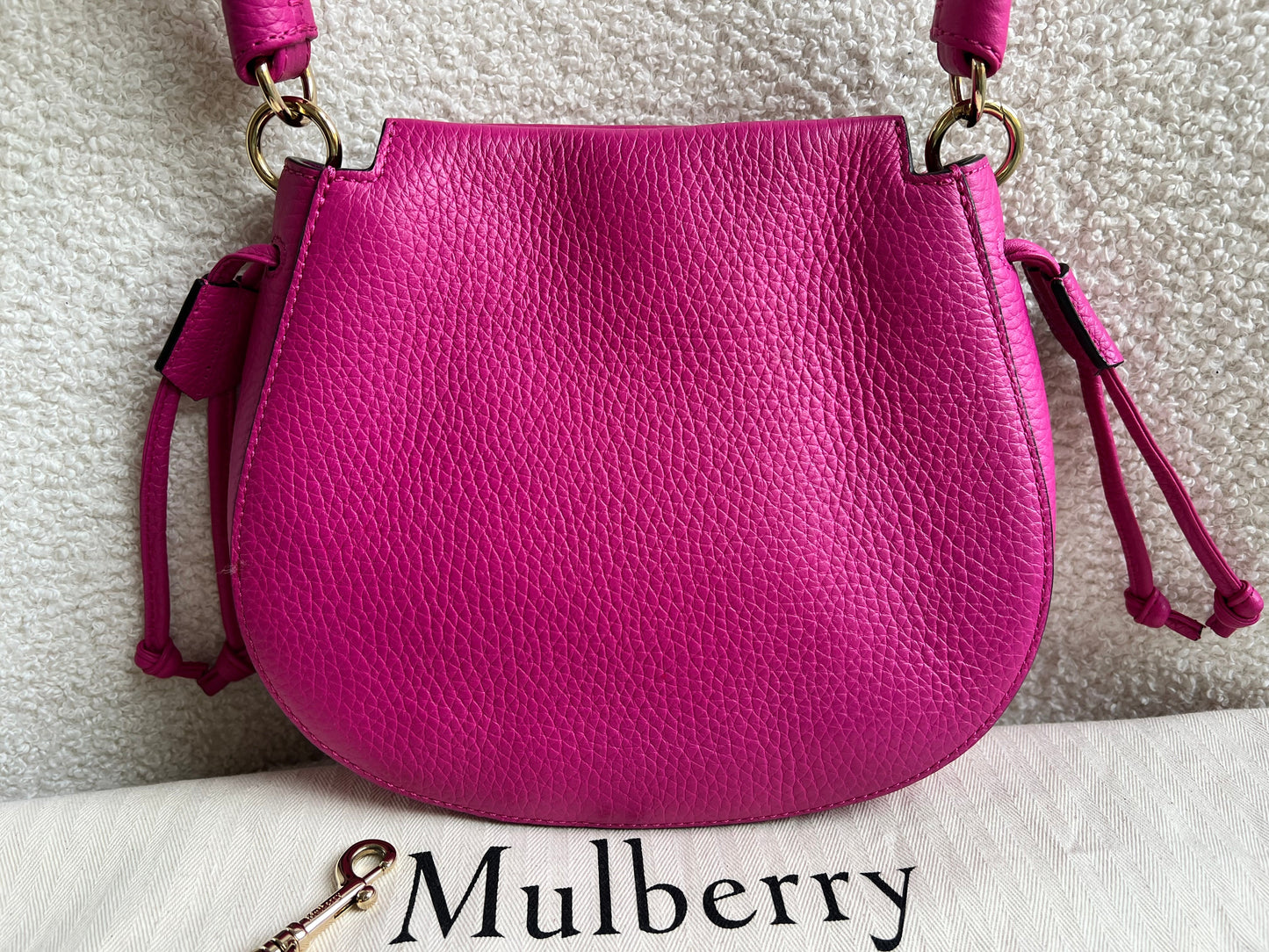 Mulberry Pink Mini Iris Hobo (RRP £1,195)