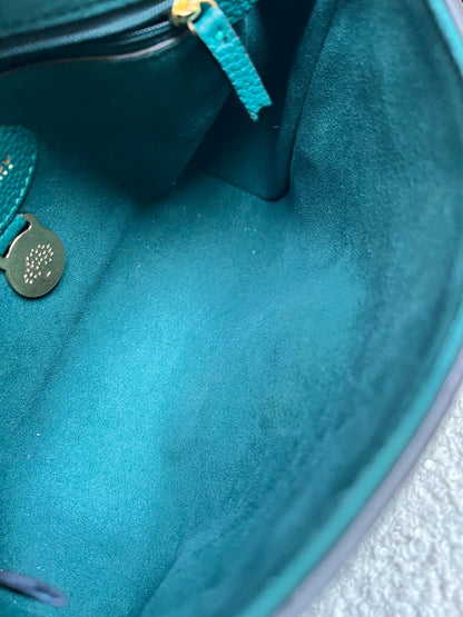 Mulberry Ocean Green Regular Lily with Gold Hardware (RRP £995)