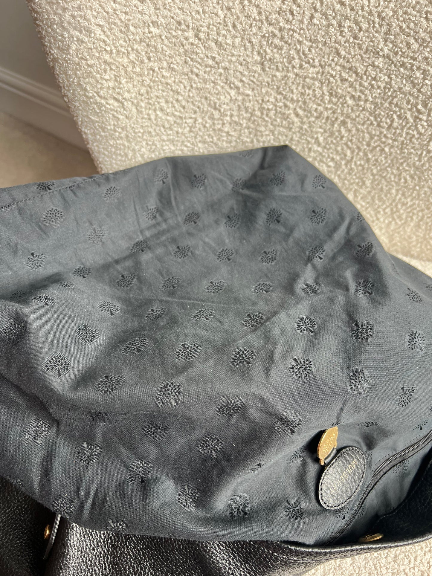 Mulberry Black Effie Hobo (£750)