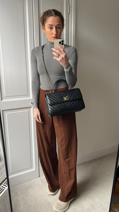 Chanel Black Medium Trendy CC Flap Bag